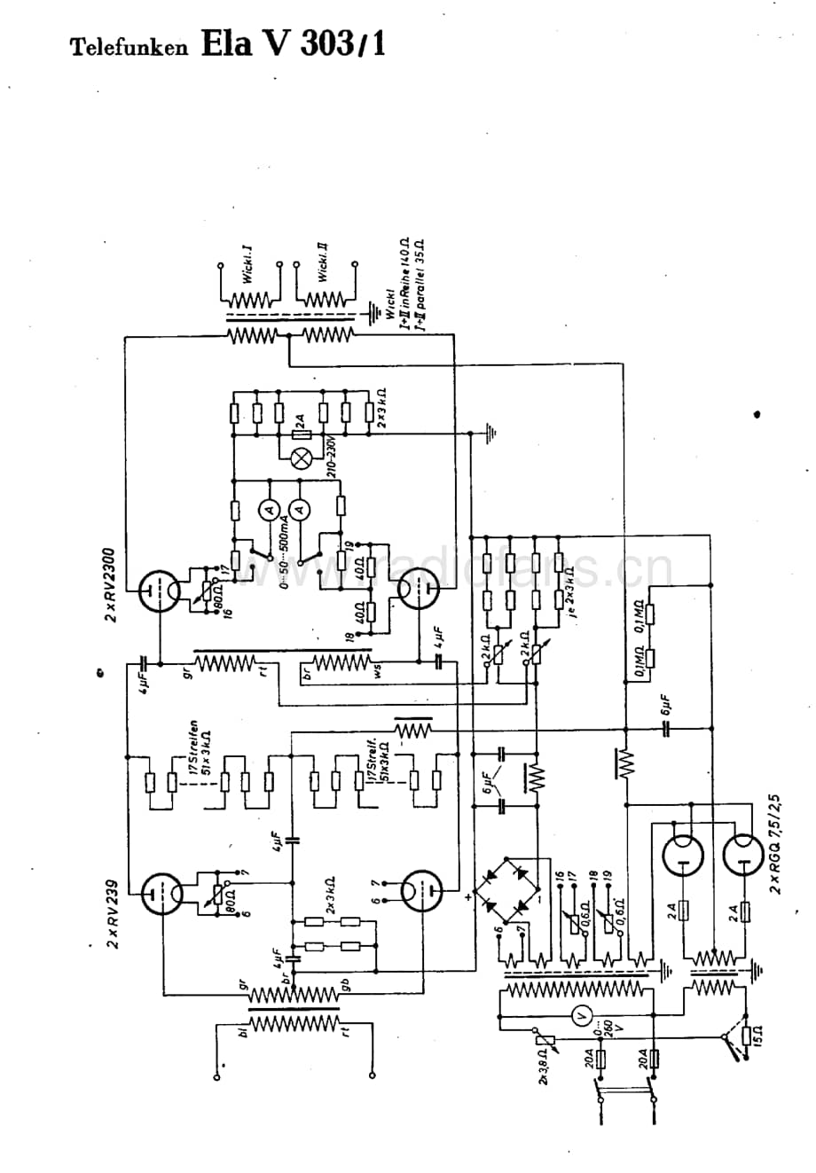 TelefunkenElaV3031维修电路图、原理图.pdf_第1页