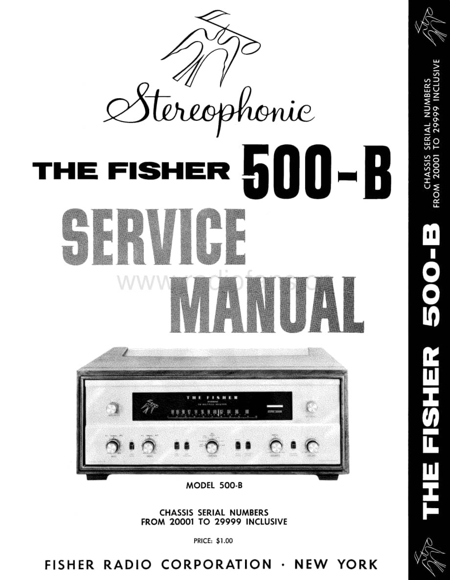 Fisher500BServiceManual 电路原理图.pdf_第1页