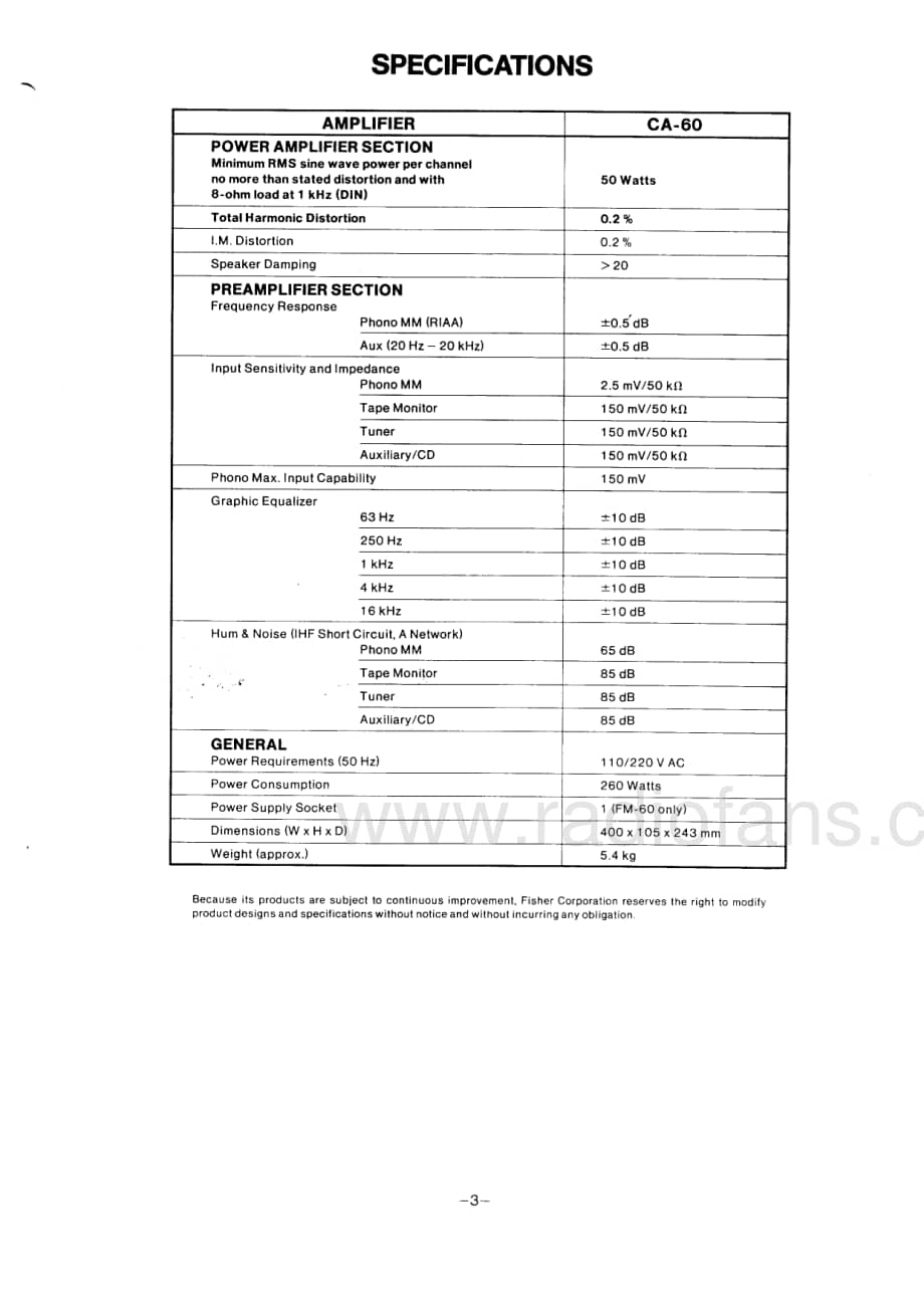 FisherCA60ServiceManual 电路原理图.pdf_第3页