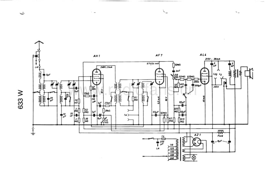 Telefunken633W维修电路图、原理图.pdf_第2页