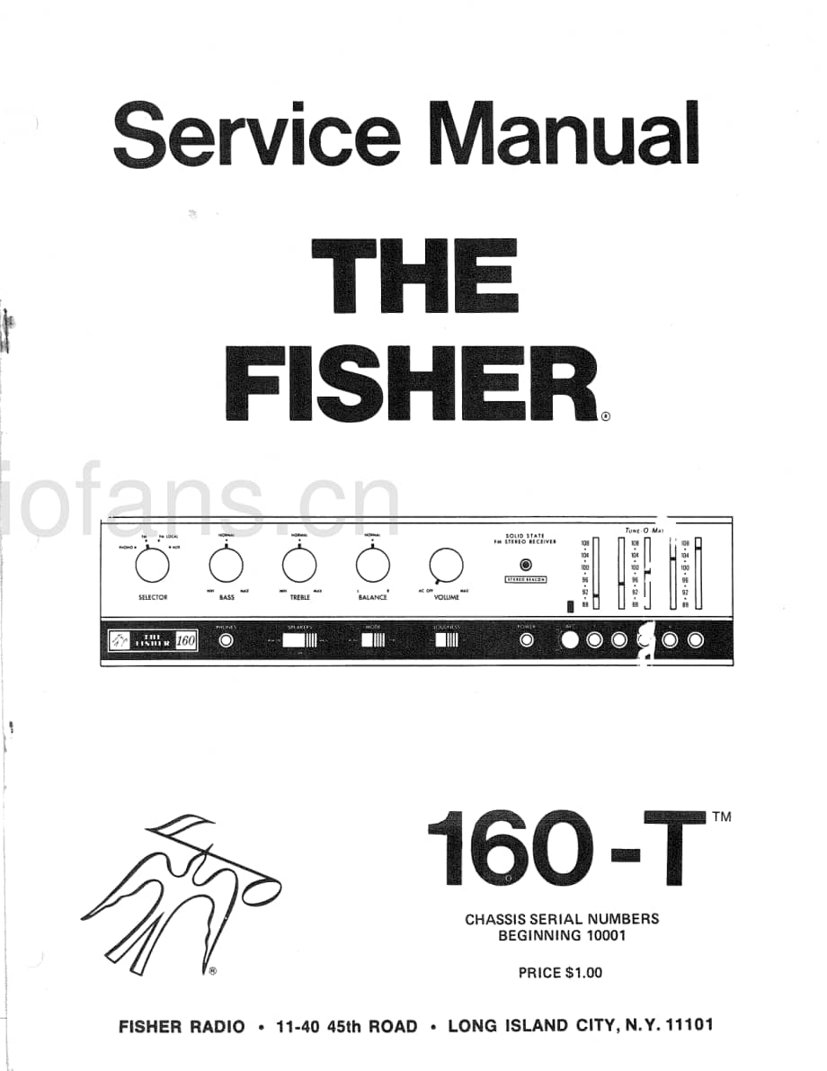 Fisher160TServiceManual 电路原理图.pdf_第1页