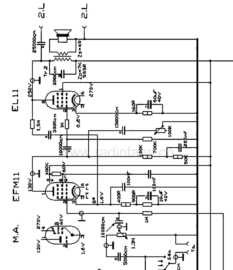 Telefunken_579WK 维修电路图 原理图.pdf_第3页