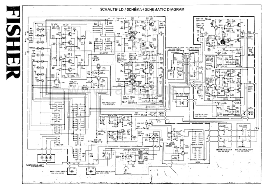 FisherCC3300Schematic电路原理图 维修电路图 原理图.pdf_第1页