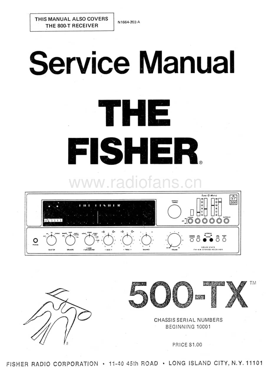 Fisher500TXServiceManual 电路原理图.pdf_第1页