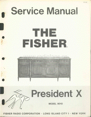 FisherPRESIDENT109010ServiceManual 电路原理图.pdf