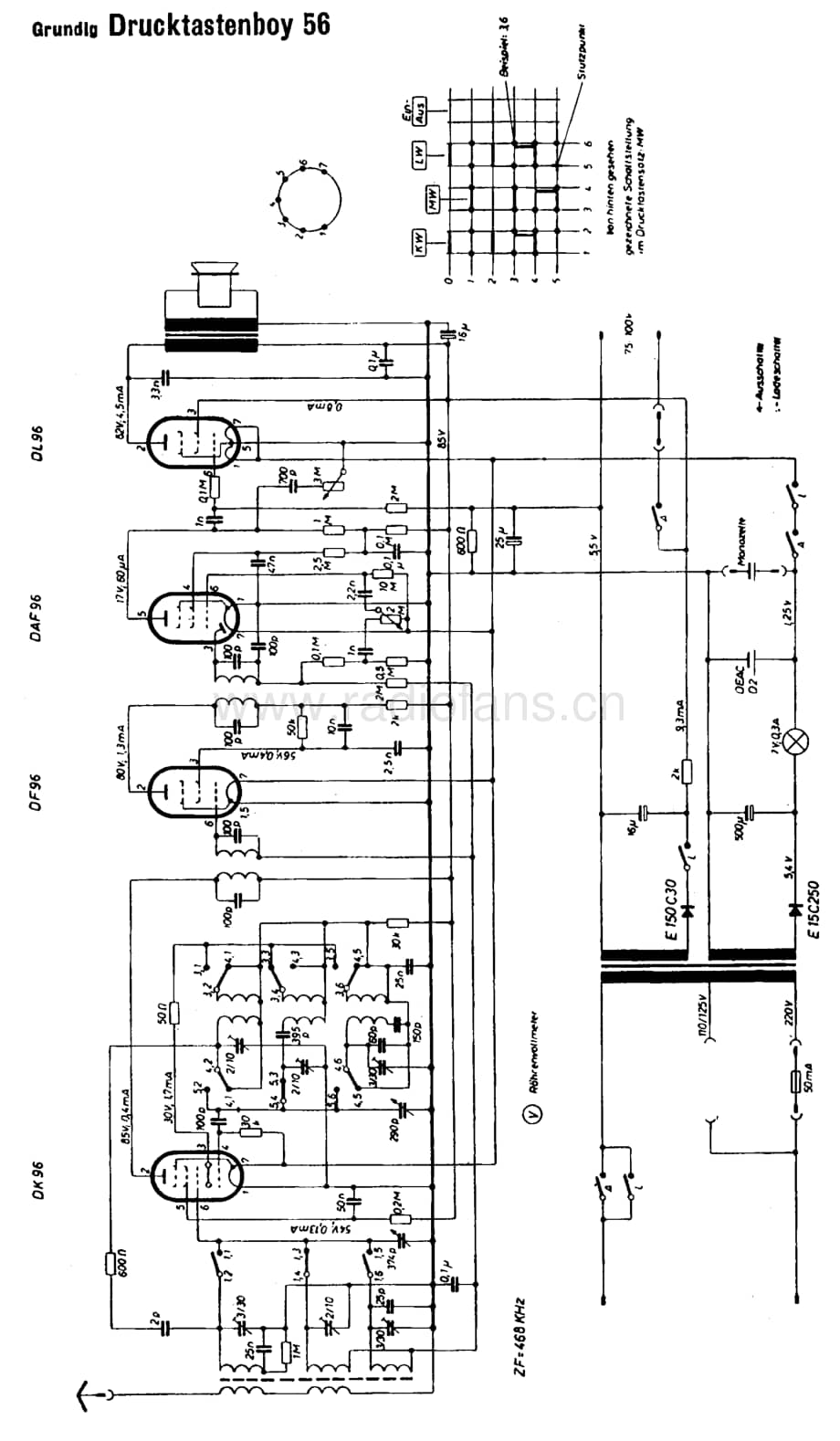 GrundigDrucktastenBoy56 维修电路图、原理图.pdf_第1页