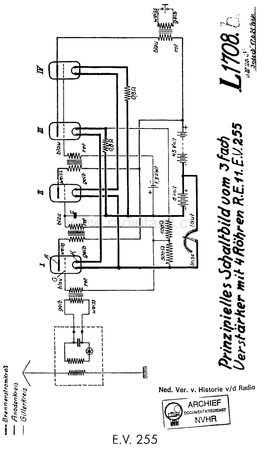 Telefunken_EV255 维修电路图 原理图.pdf_第1页