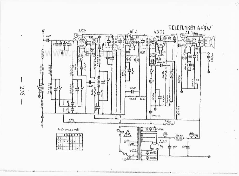 Telefunken649WSchematic2电路原理图维修电路图、原理图.pdf_第1页