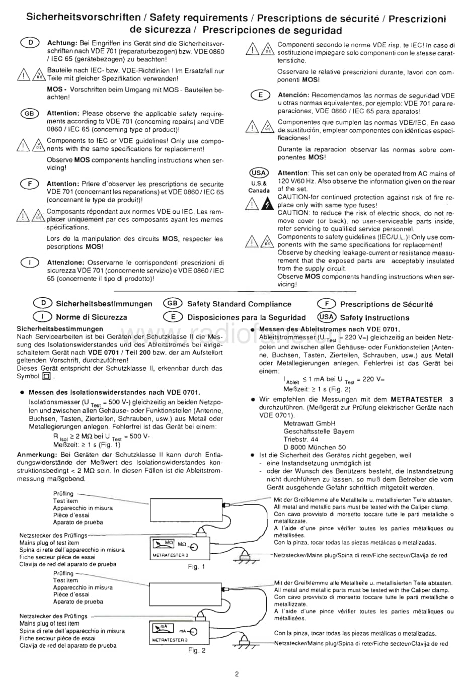 GrundigRR1200 维修电路图、原理图.pdf_第2页