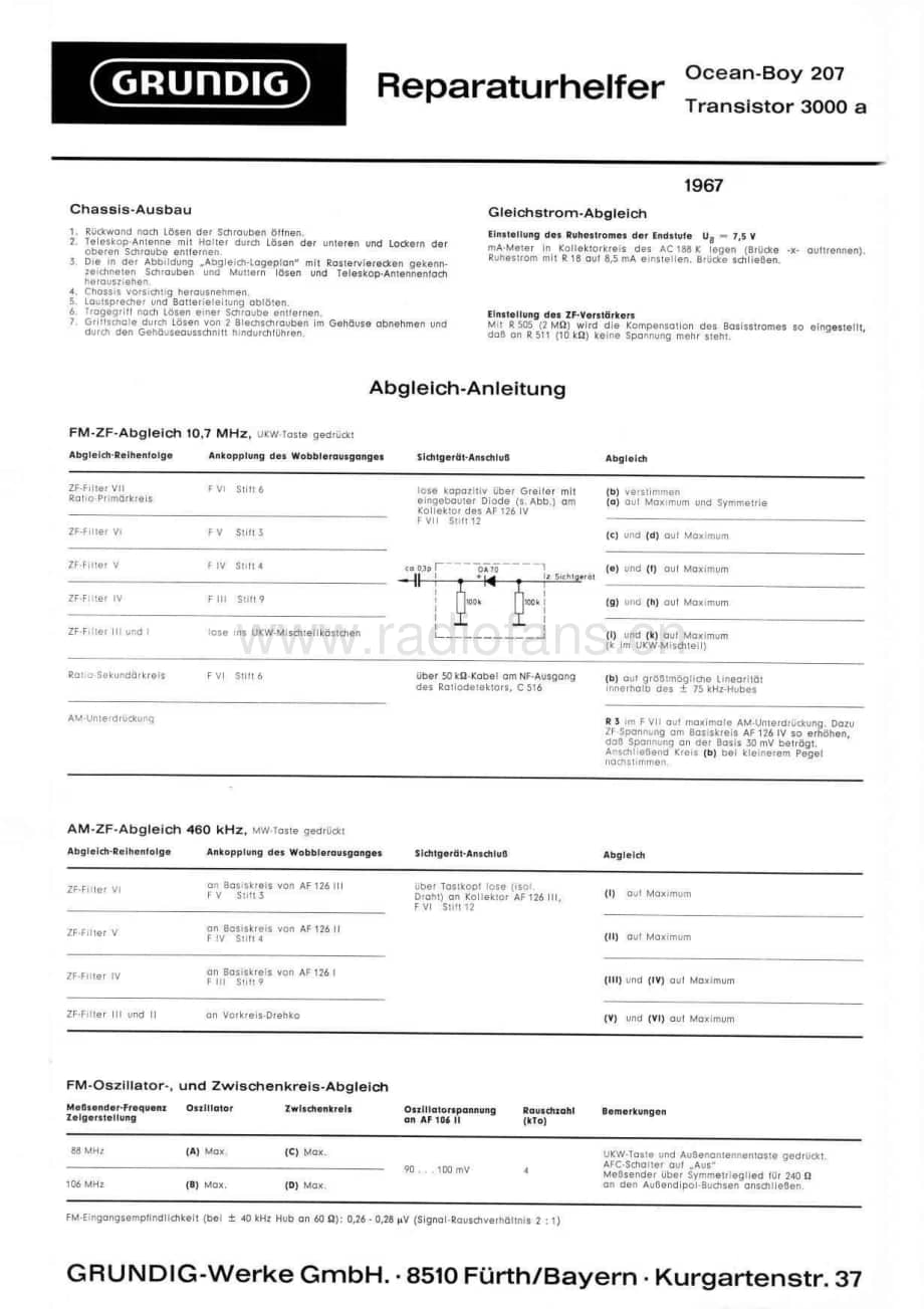 GrundigTransistor3000A 维修电路图、原理图.pdf_第1页