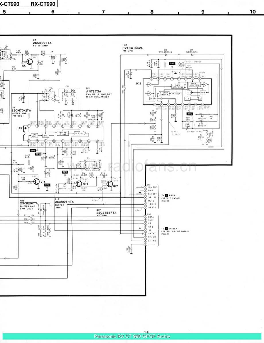 Panasonic_RX-CT990_sch 电路图 维修原理图.pdf_第3页