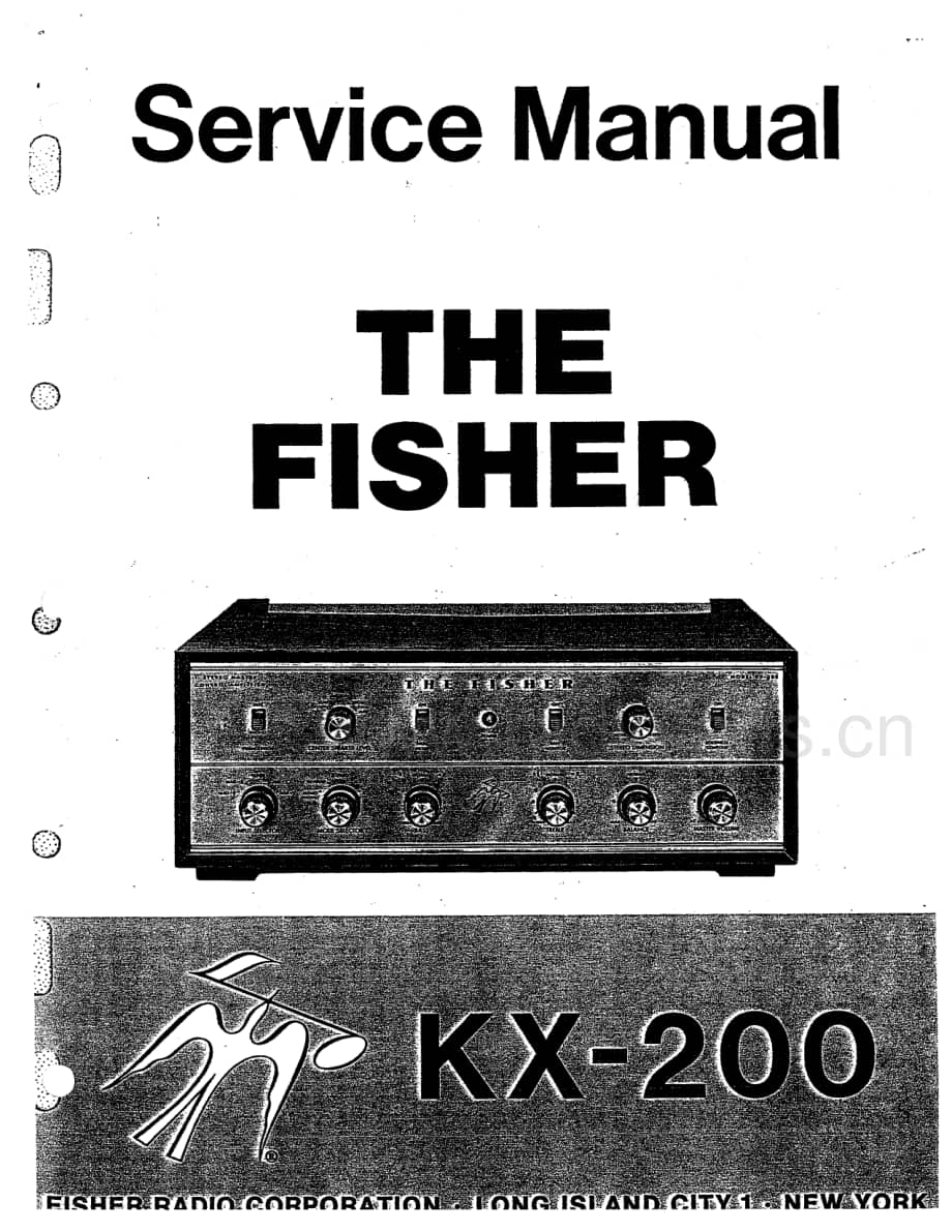 FisherKX200ServiceManual 电路原理图.pdf_第1页