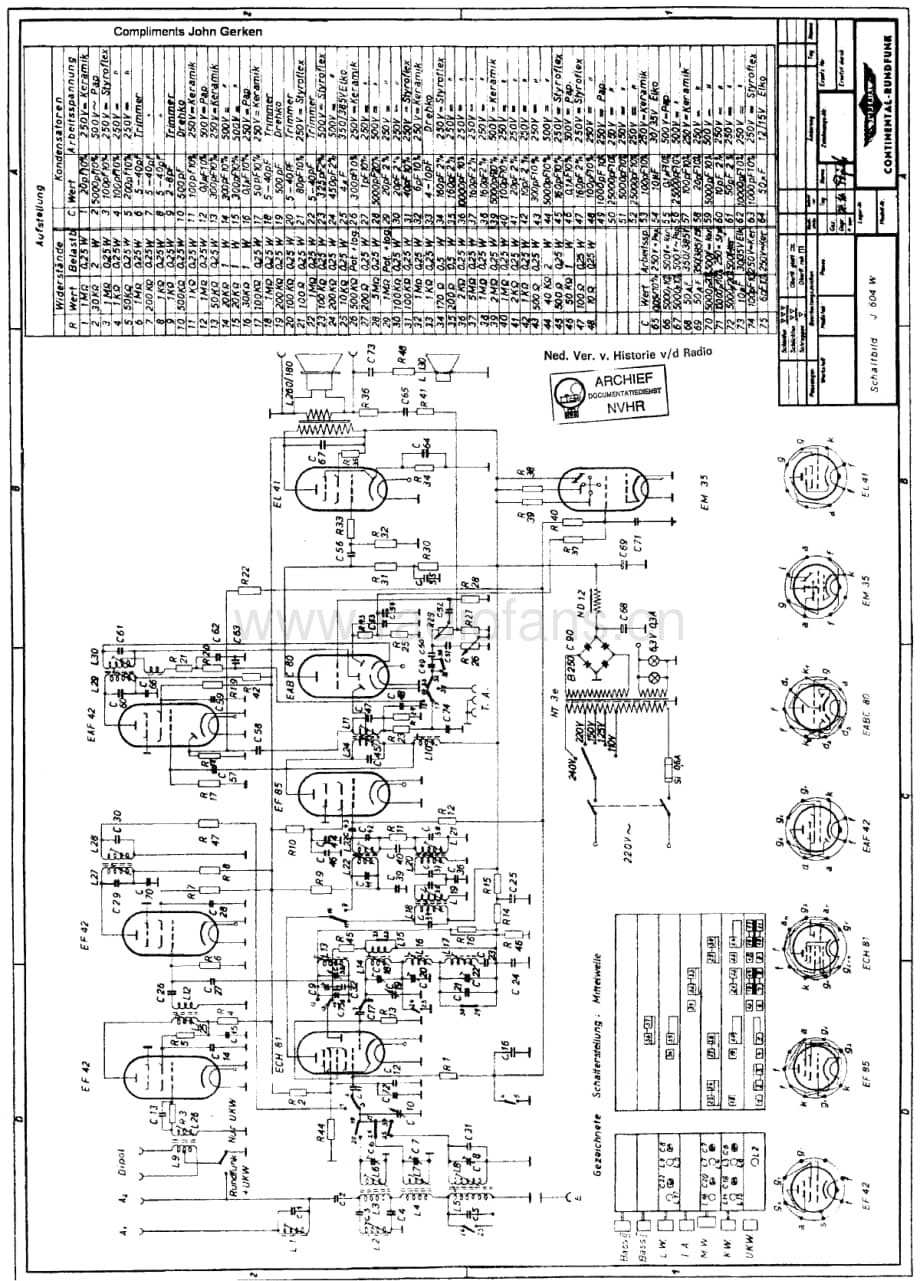 Imperial_604W 维修电路图 原理图.pdf_第1页