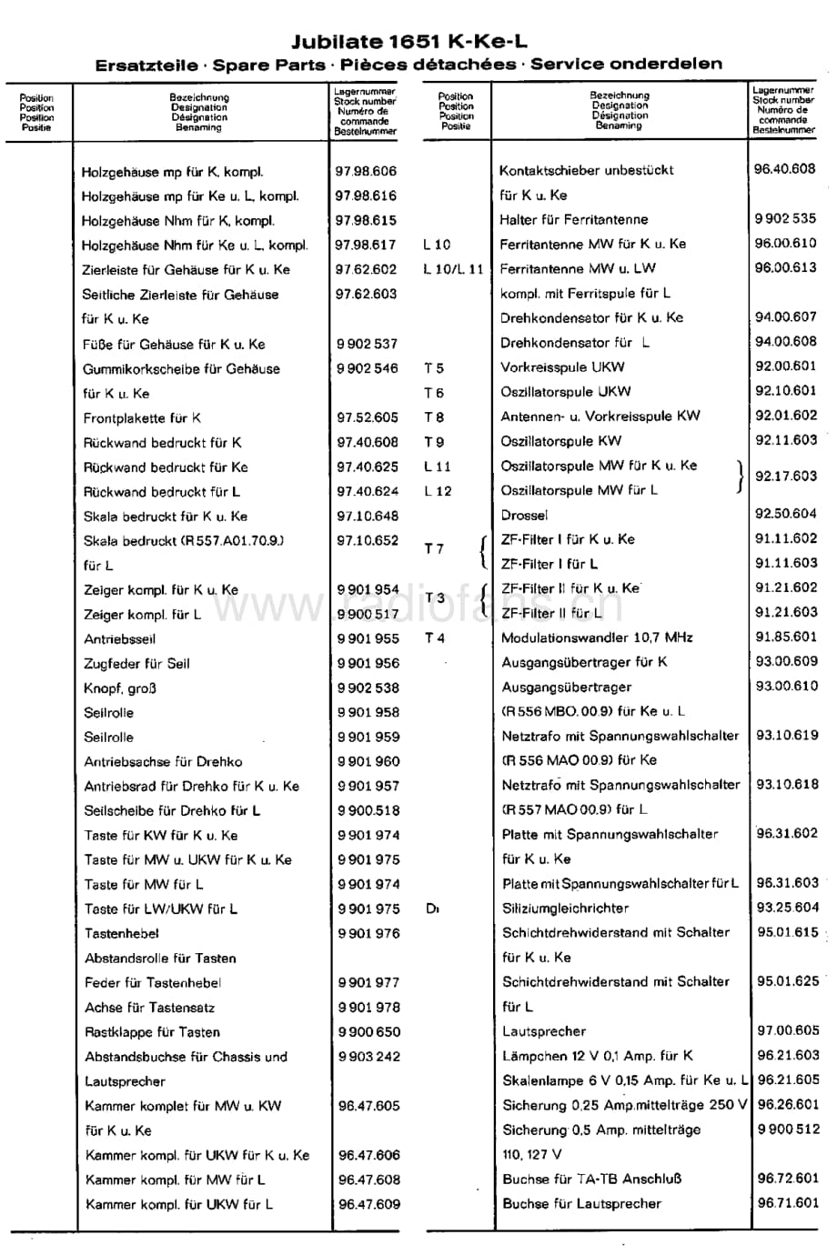 Telefunken_1651L 维修电路图 原理图.pdf_第3页