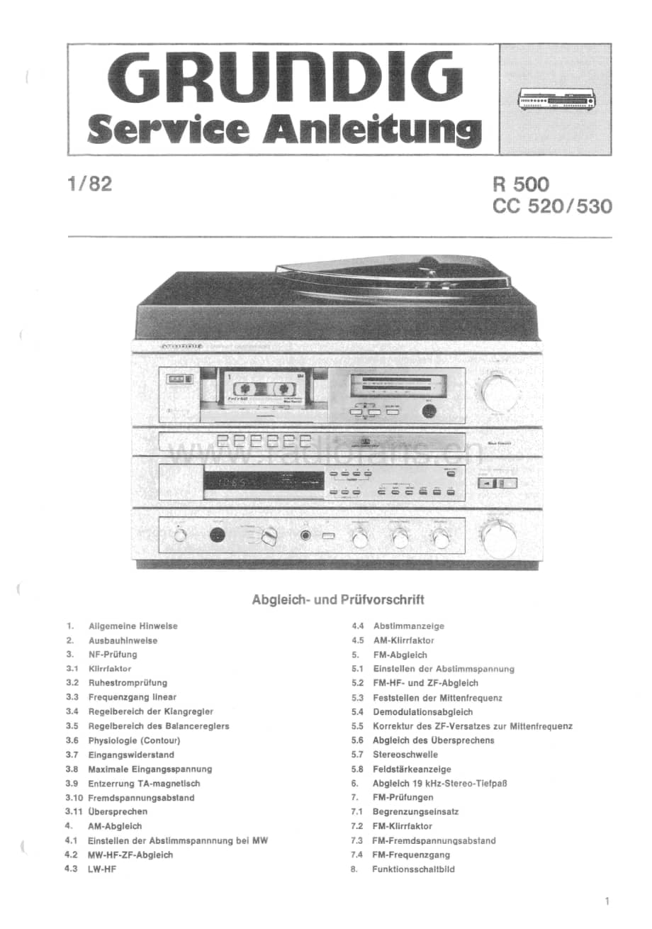 GrundigCC520CC530ServiceManual(1) 维修电路图、原理图.pdf_第2页