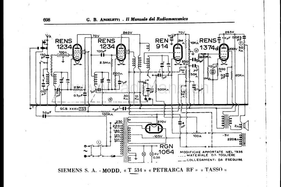 Telefunken534维修电路图、原理图.pdf_第1页