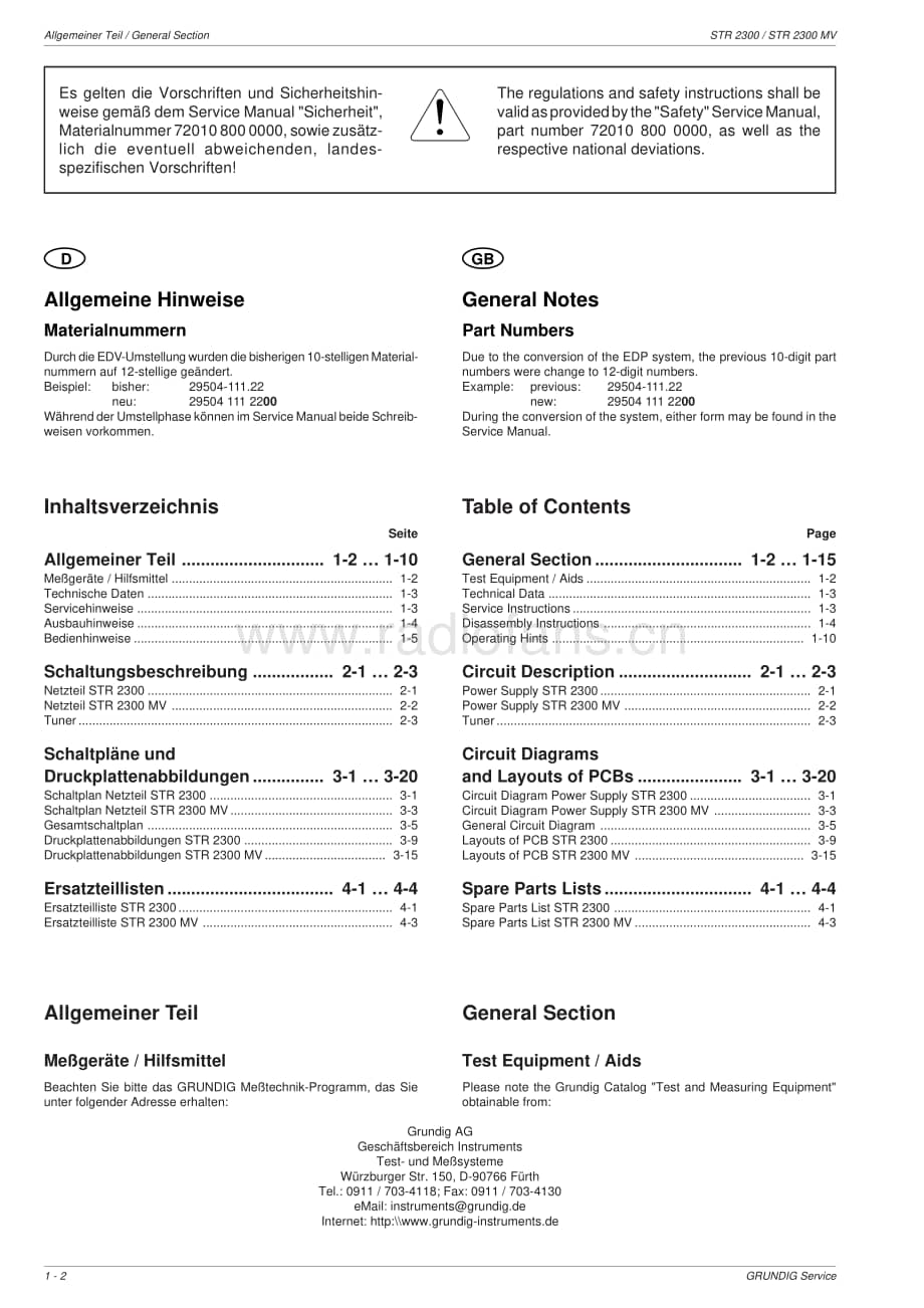 GrundigSTR2300 维修电路图、原理图.pdf_第2页