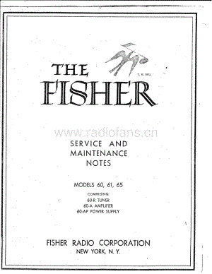Fisher65ServiceManual 电路原理图.pdf