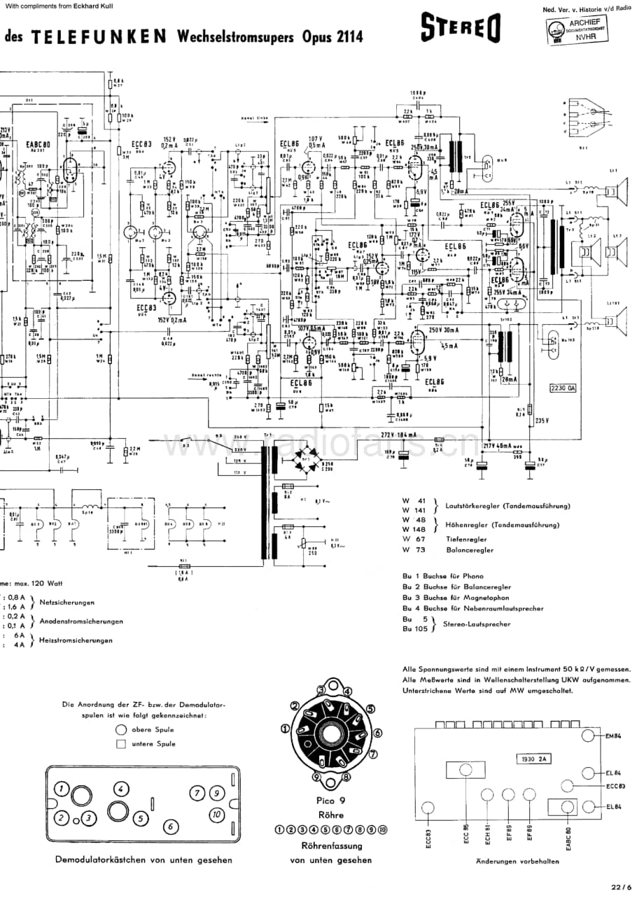 Telefunken_2114 维修电路图 原理图.pdf_第2页