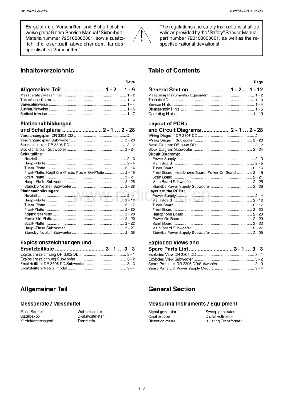 GrundigCinemo_DR3305DD 维修电路图、原理图.pdf_第2页