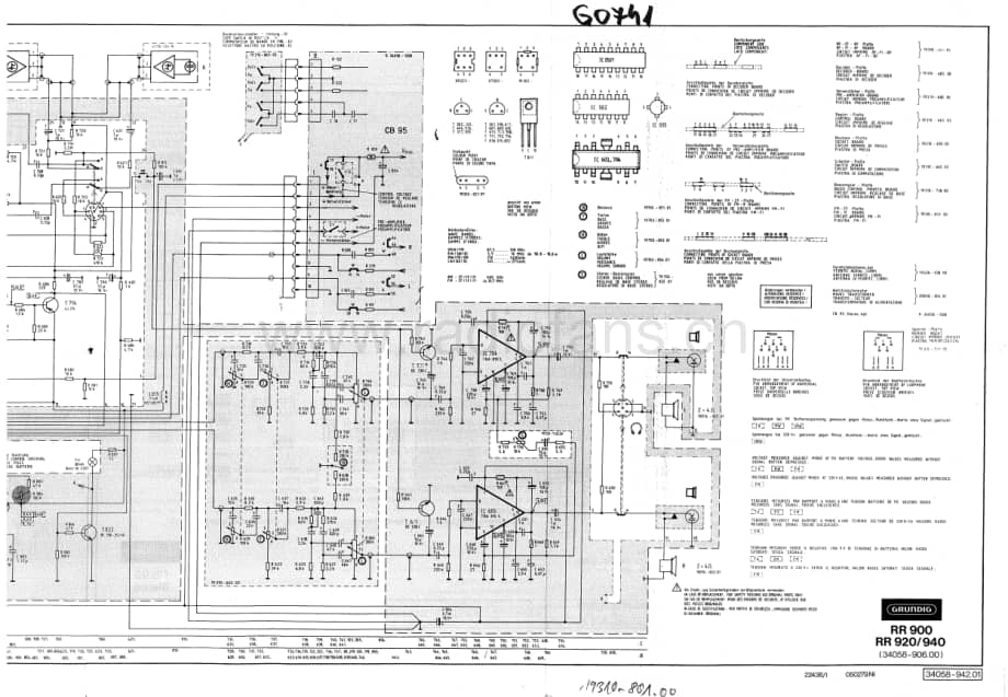 GrundigRR920 维修电路图、原理图.pdf_第3页