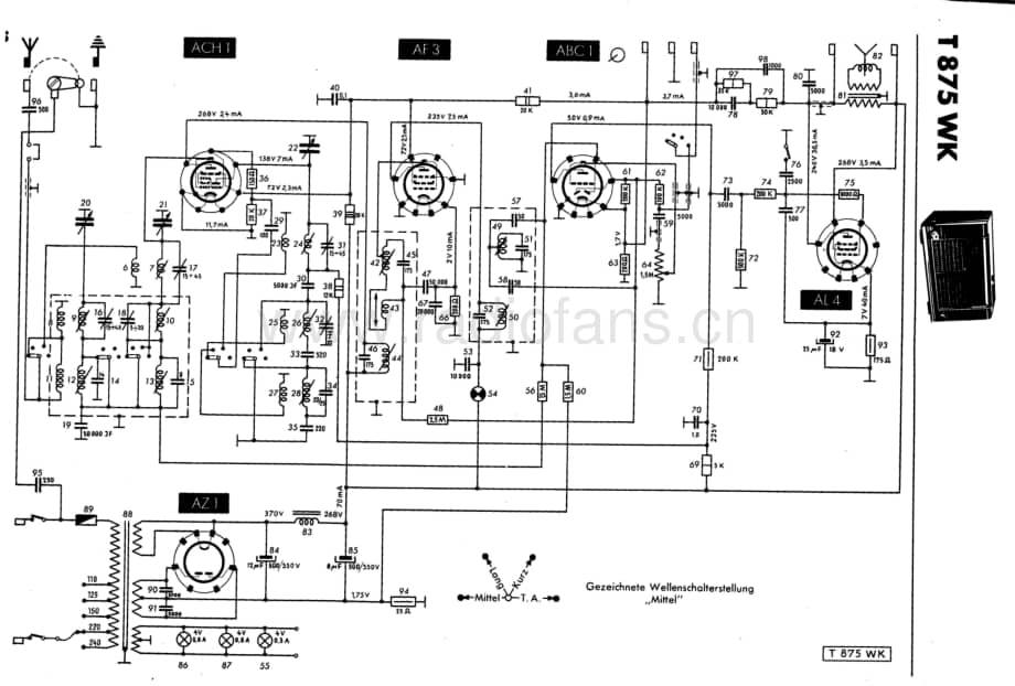 Telefunken875WK维修电路图、原理图.pdf_第1页