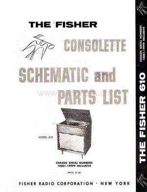 Fisher610ServiceManual 电路原理图.pdf