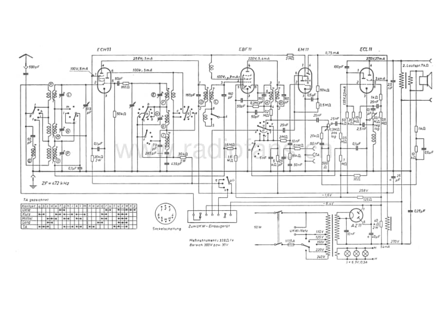 TelefunkenOpus49W维修电路图、原理图.pdf_第1页