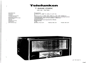 Telefunken6446GWK维修电路图、原理图.pdf