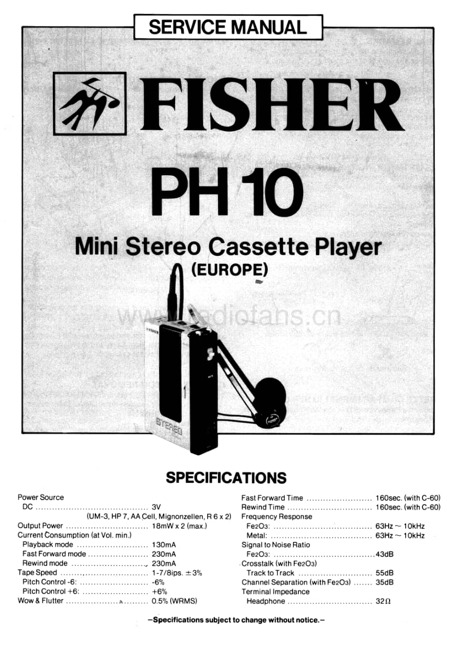 FisherPH10ServiceManual 电路原理图.pdf_第1页