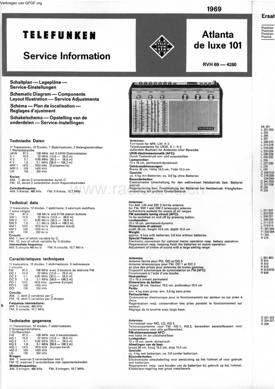 TelefunkenAtlantadeluxe101维修电路图、原理图.pdf_第1页