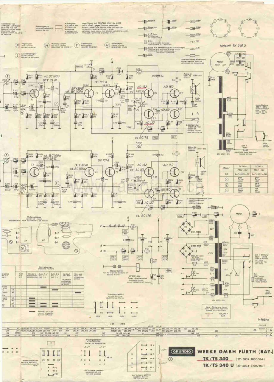 GrundigTK340Schematic 维修电路图、原理图.pdf_第2页