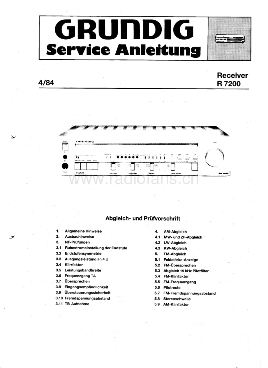 GrundigR7200ServiceManual2 维修电路图、原理图.pdf_第1页