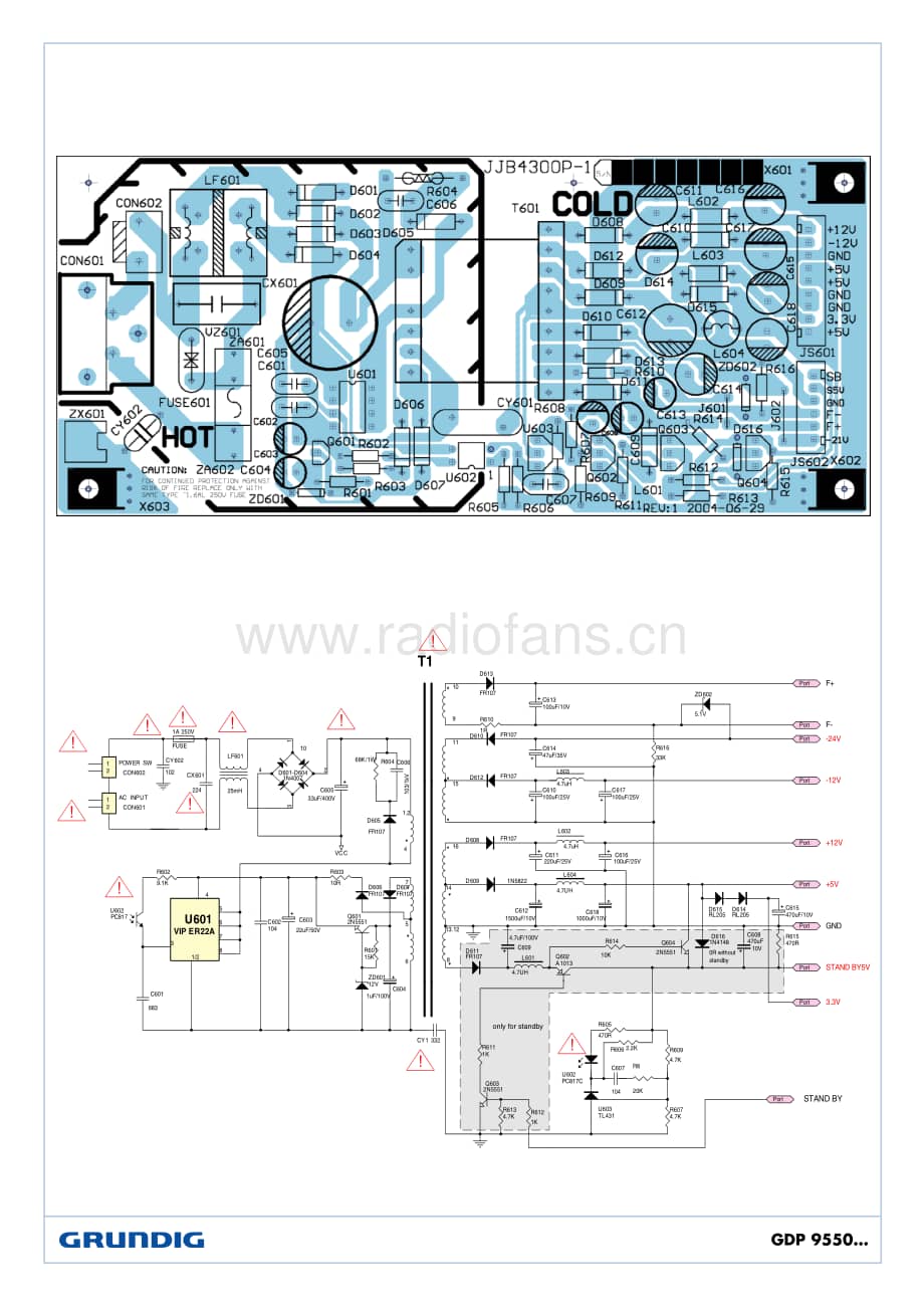 GrundigGDP9550 维修电路图、原理图.pdf_第2页