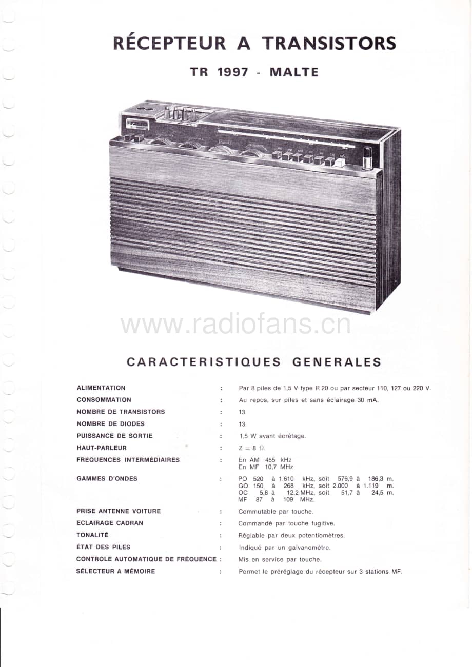 ContinentalEdisonTR1997 维修电路图 原理图.pdf_第1页