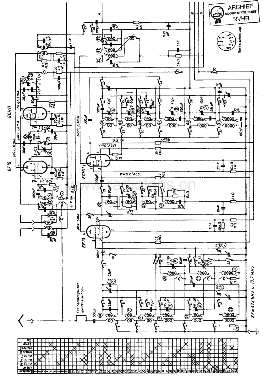 Telefunken_5001 维修电路图 原理图.pdf_第1页