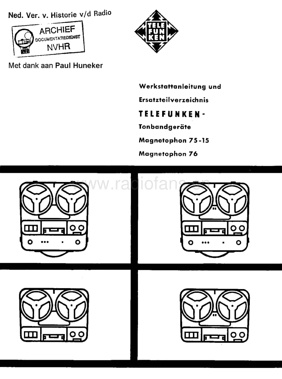 Telefunken_75 维修电路图 原理图.pdf_第1页