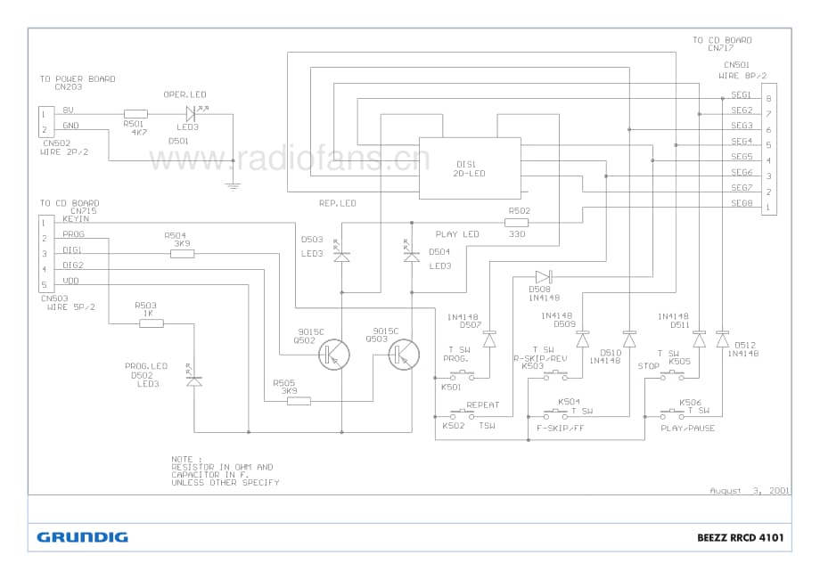 GrundigBEEZZRRCD4101 维修电路图、原理图.pdf_第3页