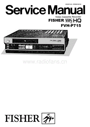 FisherFVHP715ServiceManual 电路原理图.pdf