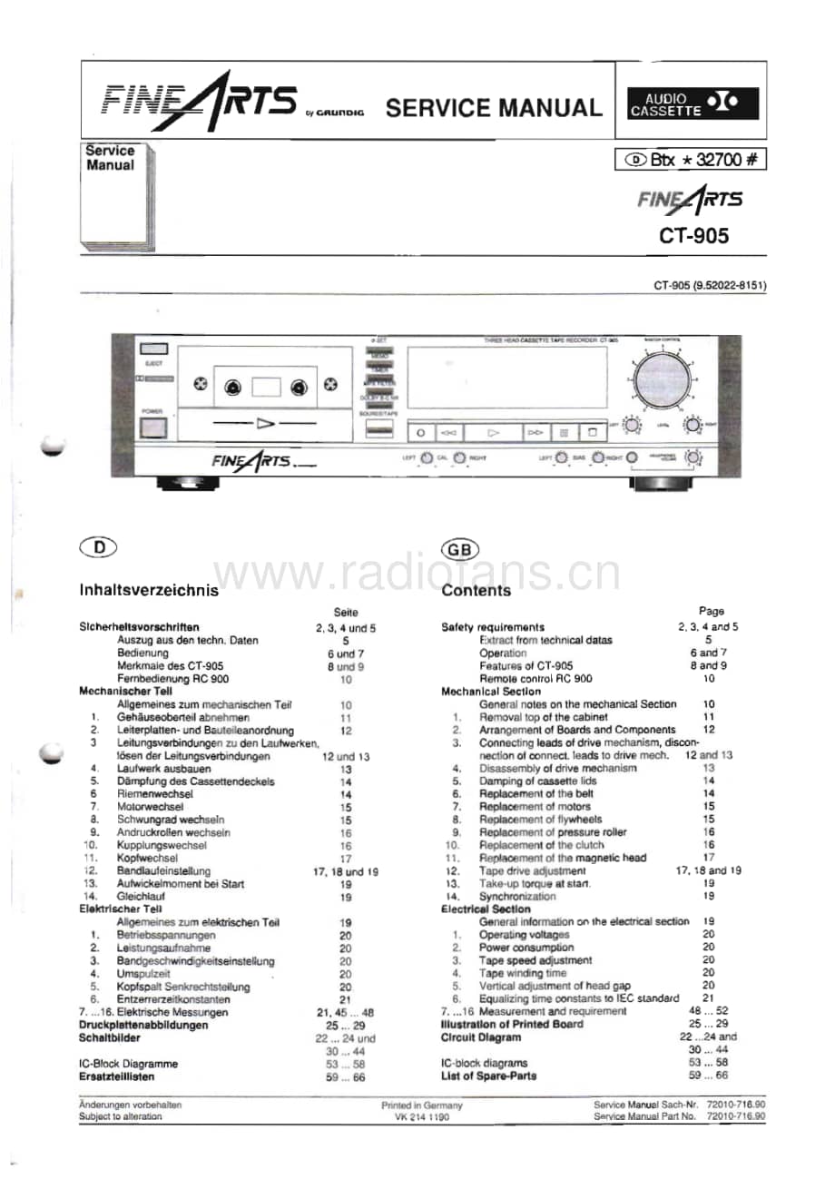 GrundigCT905 维修电路图、原理图.pdf_第1页