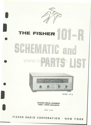 Fisher101RServiceManual2电路原理图 维修电路图 原理图.pdf