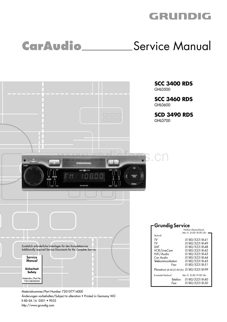 GrundigSCD3490RDS 维修电路图、原理图.pdf_第1页