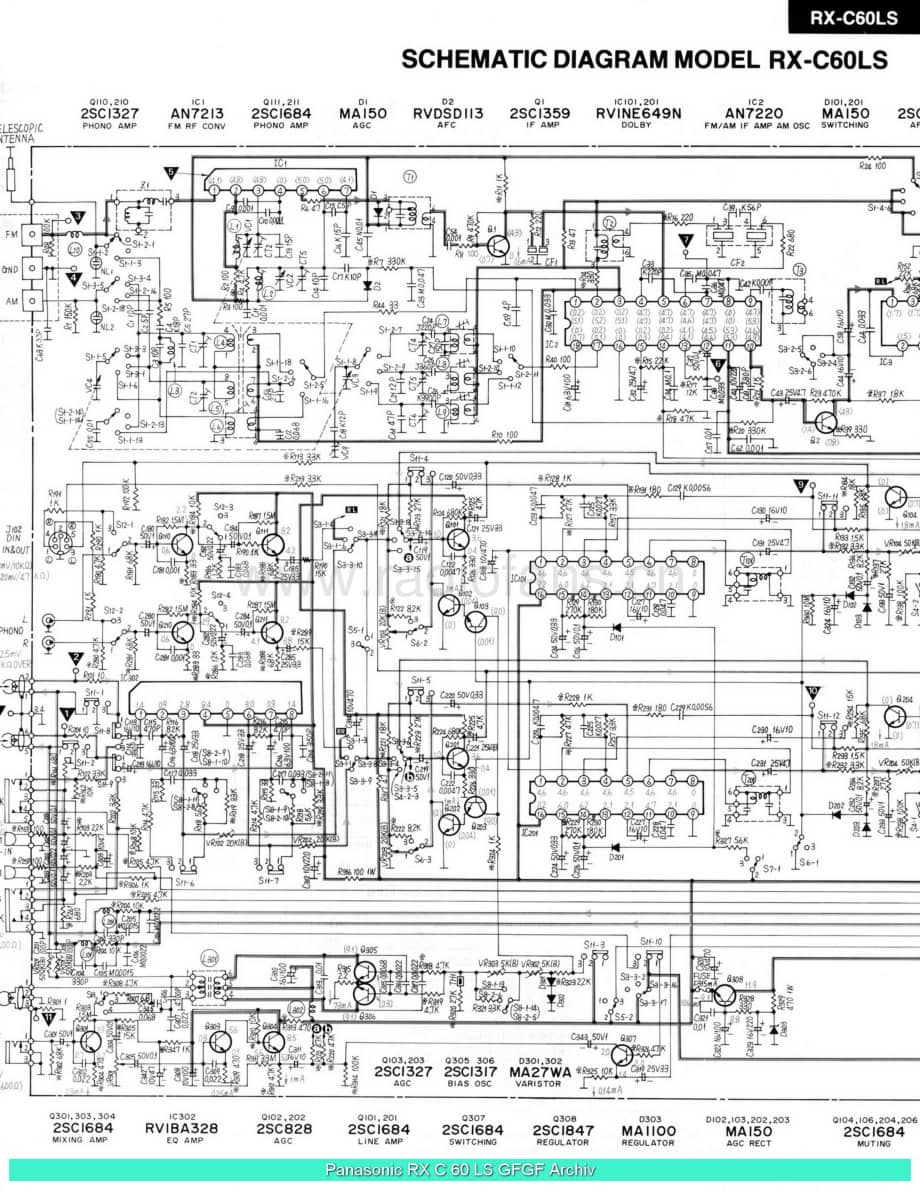 Panasonic_RX-C60LS_sch 电路图 维修原理图.pdf_第3页