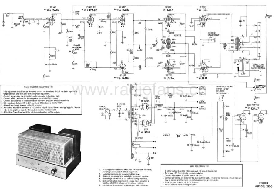 Fisher200Schematic2电路原理图 维修电路图 原理图.pdf_第1页