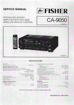FisherCA9050ServiceManual 电路原理图.pdf