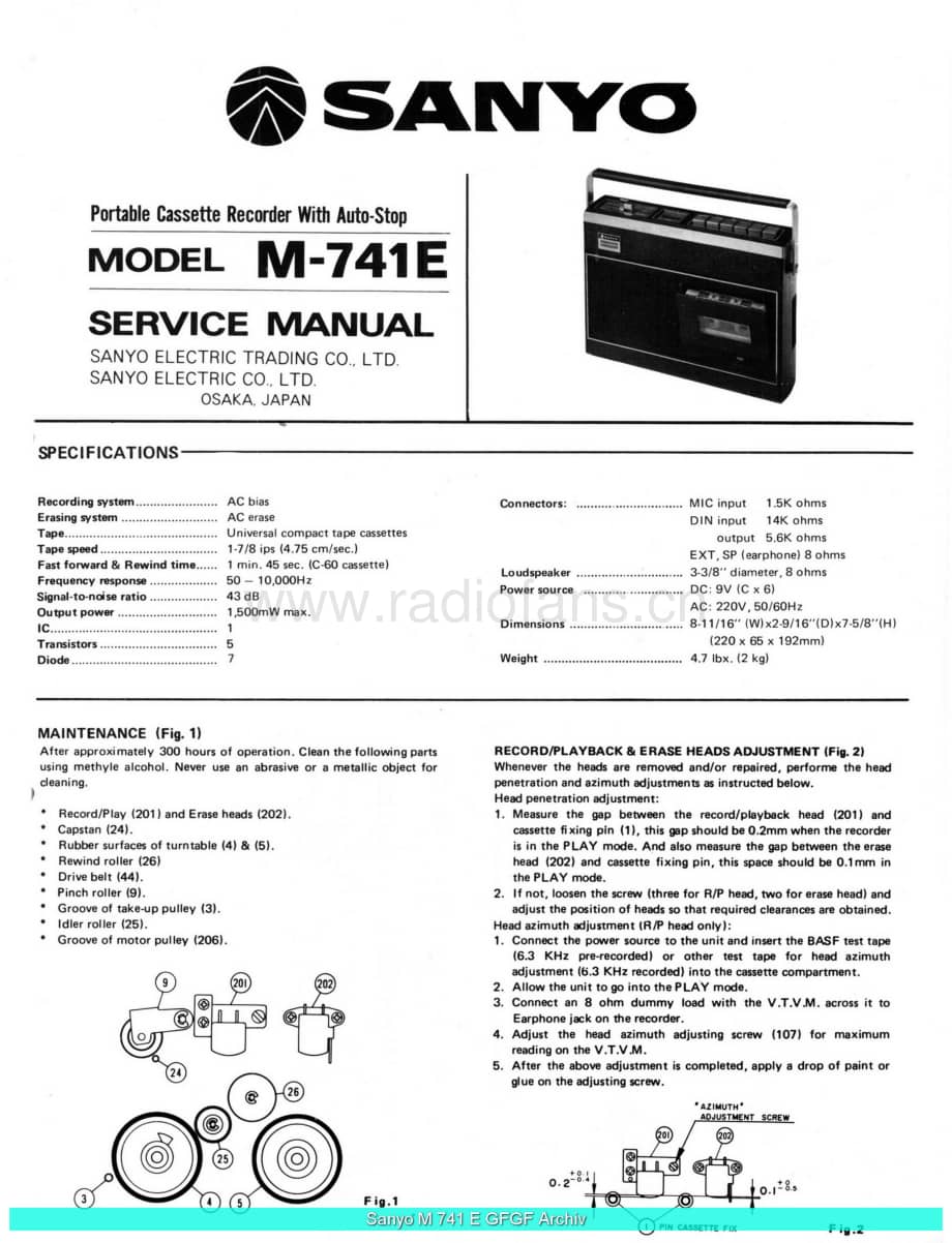 Sanyo_M741E_sch 电路图 维修原理图.pdf_第1页