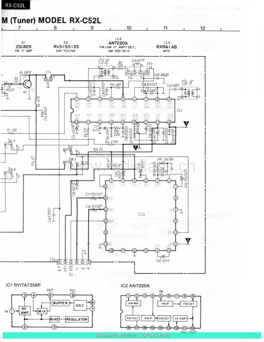 Panasonic_RX-C52L_sch 电路图 维修原理图.pdf_第3页