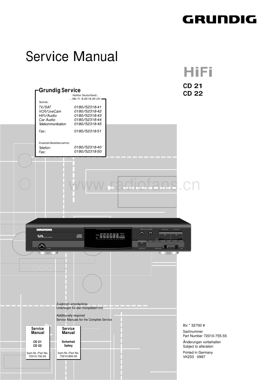 GrundigCD21 维修电路图、原理图.pdf_第1页