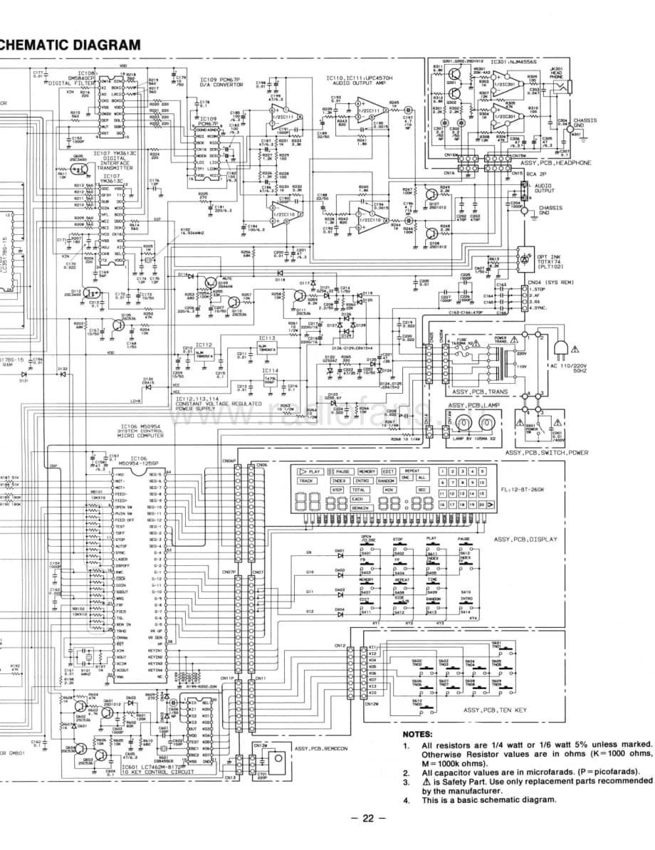 FisherAD9060Schematic电路原理图 维修电路图 原理图.pdf_第3页