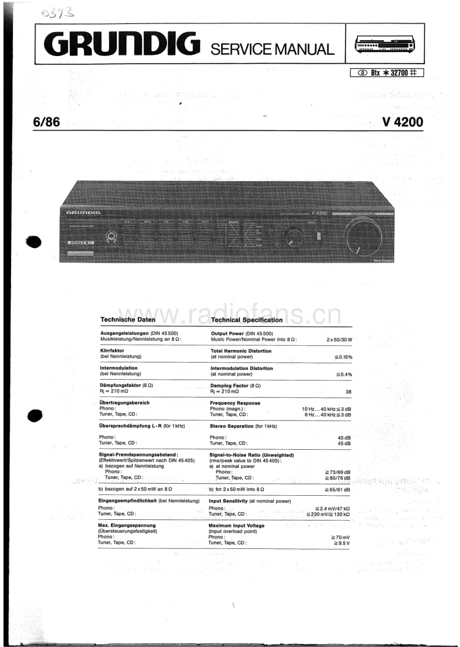 GrundigV4200 维修电路图、原理图.pdf_第1页